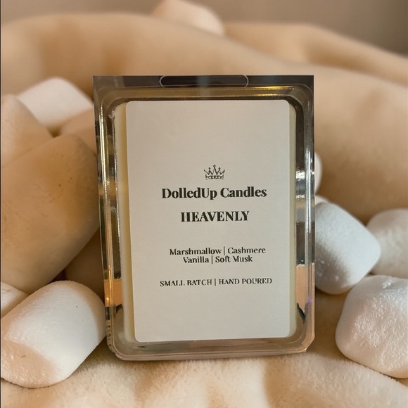 Handmade Other - Heavenly Marshmallow Cashmere Wax Melts | Vanilla Musk Soy Wax Melts